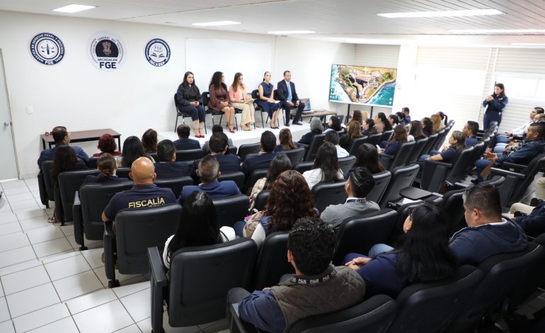 FGE fortalece capacitación y mecanismos de evaluación en materia de derechos humanos