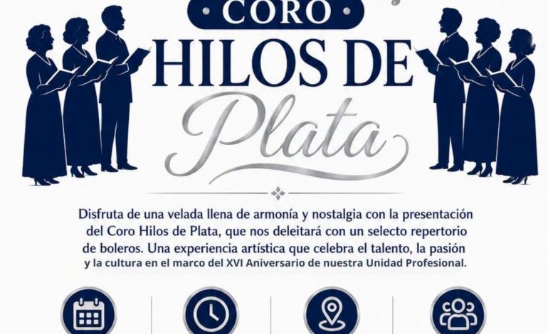 El grupo coral «Hilos de Plata» se presentará en el aniversario de la Unidad Profesional