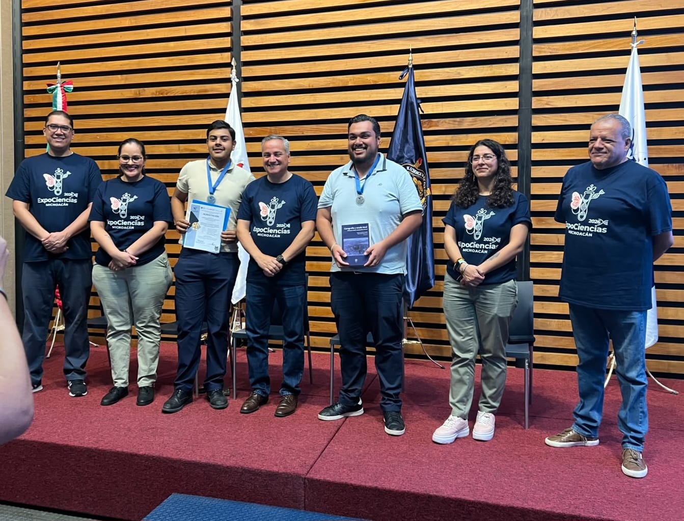 Estudiantes del Cecytem ganan dos medallas de plata en ExpoCiencias Michoacán