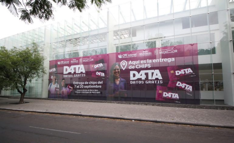 Si eres estudiante o docente de la UMSNH ya puedes ir por tu chip de D4TA Datos Gratis