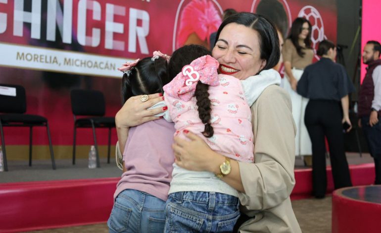 Michoacán respalda a las mujeres que sostienen el cuidado de infancias con cáncer