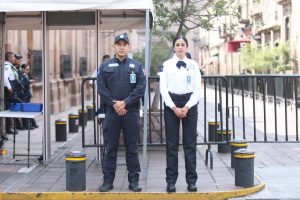 Mantendrán vigilancia elementos de la Policía Auxiliar durante el Grito de Independencia