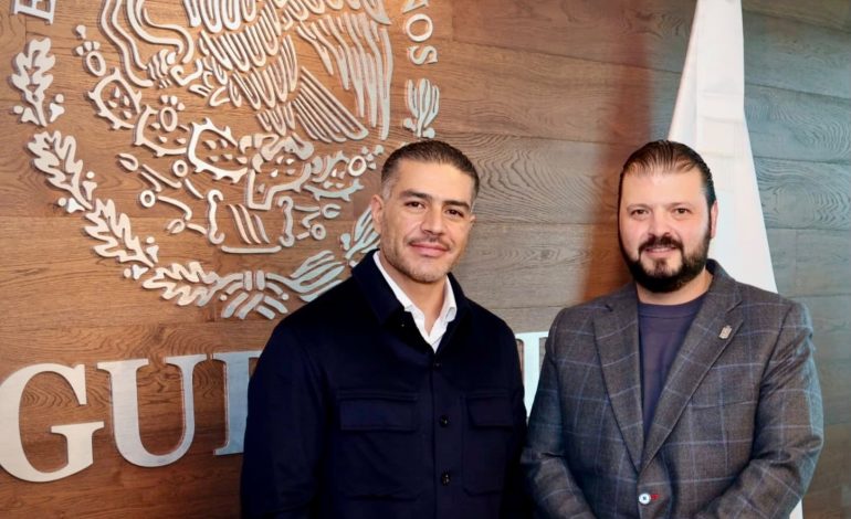 Raúl Zepeda y Harfuch fortalecen coordinación en materia de seguridad