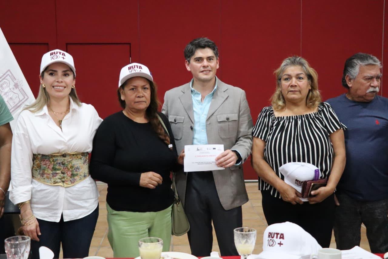 Ruta 100 fortalece el trabajo conjunto para mejorar caminos de Zitácuaro
