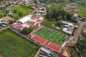 Rogelio Zarazúa supervisa obras viales, educativas y deportivas en Uruapan