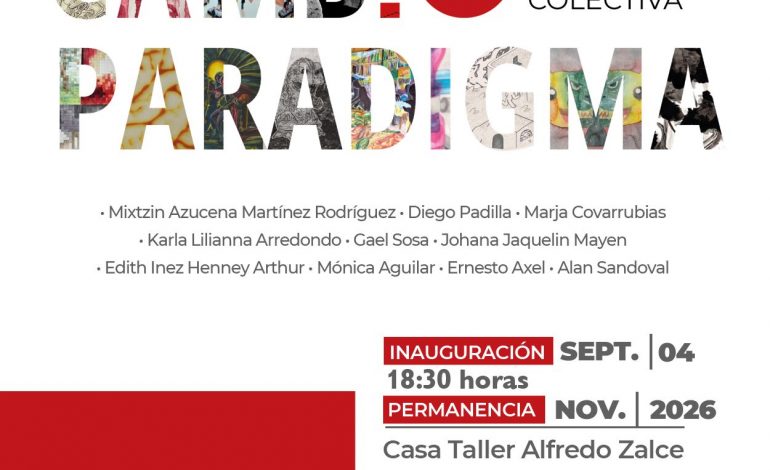 Secum invita a la inauguración de la exposición colectiva “Cambio de paradigma”