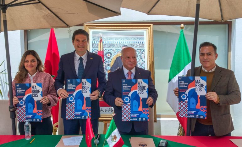 Invitan Alfonso Martínez y Embajador de Marruecos a 5ta Feria del Libro de Morelia