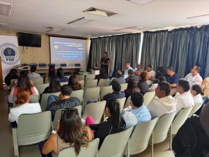 Capacita FGE a personal médico del ISSSTE en prevención y atención de la violencia de género