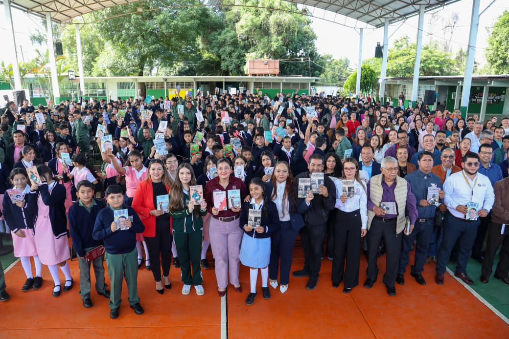 Inicia SEE entrega de 130 mil obras literarias en escuelas de Michoacán