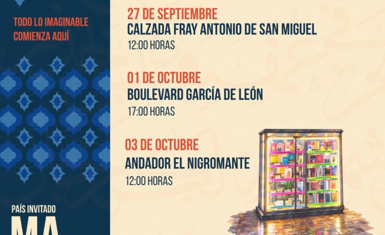 Llegan las historias marroquíes y mandalas a las Cabinas de Lectura de Morelia