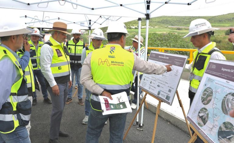 En septiembre estará listo el segmento 5 del segundo anillo periférico de Morelia: Bedolla