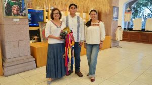 Espacio Michoacán acerca la riqueza artesanal de Zacán a turistas y visitantes