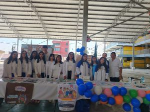 El Centro de Salud realizo Feria de la Salud en Secundaria Melchor Ocampo