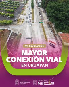 Inauguran este 10 de septiembre la tercera etapa del Paseo de la Revolución en Uruapan.
<br>