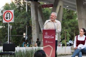 Inaugura Bedolla bajopuente del paso superior Independencia para agilizar la circulación al sur de Morelia.
