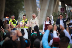 La transformación se siente en obras que mejoran la vida de las familias de Morelia: Giulianna Bugarini.