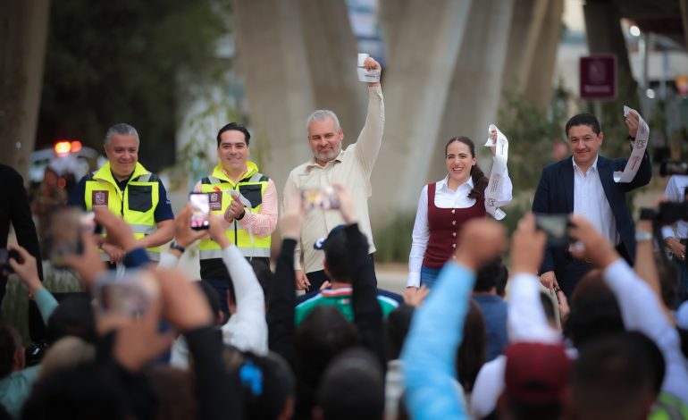 La transformación se siente en obras que mejoran la vida de las familias de Morelia: Giulianna Bugarini.