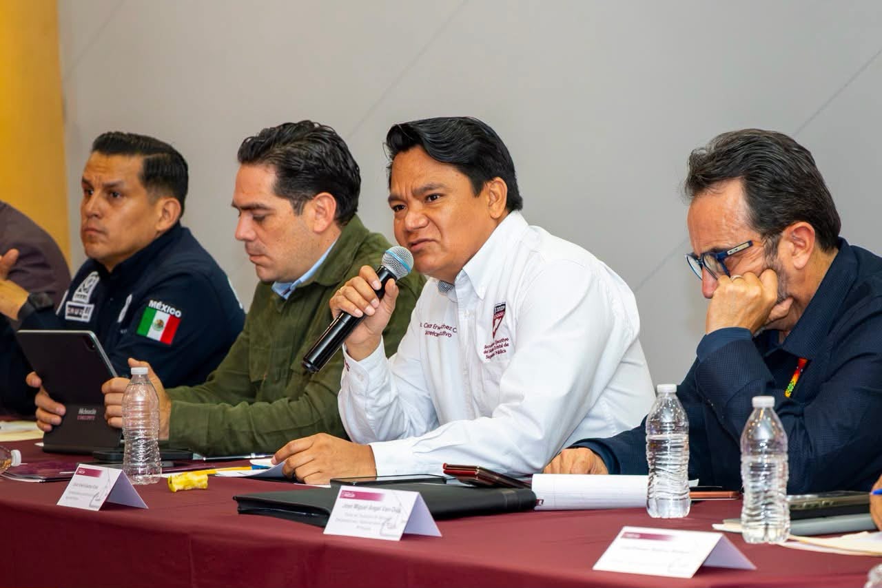 Desmiente SESESP instrucción para dar de baja a elementos de la Policía Municipal de Uruapan.