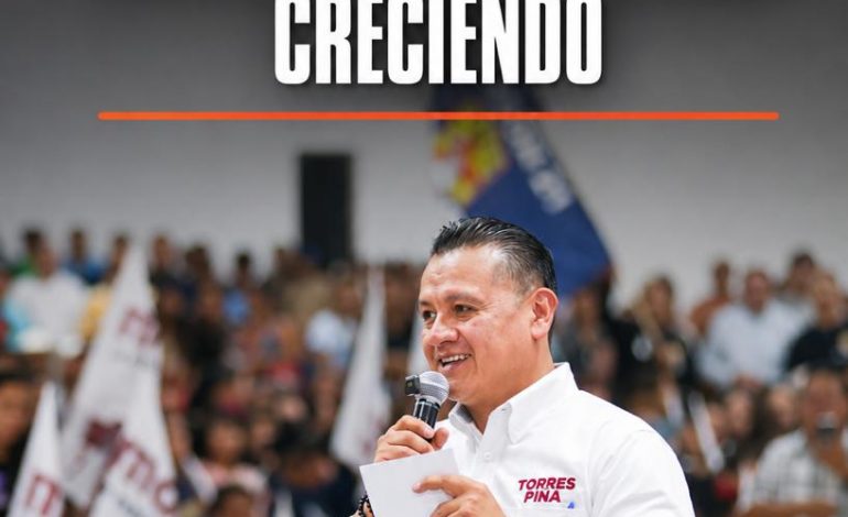 Torres Piña encuentra en el Oriente una región clave de su movimiento.