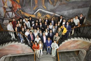 Destaca Bedolla pluralidad política y cultural de Michoacán ante Parlamento Juvenil 2026.