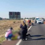 TRAGEDIA EN CARRETERA: MUERE CICLISTA ATROPELLADA<br>