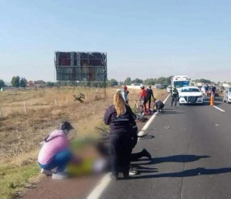 TRAGEDIA EN CARRETERA: MUERE CICLISTA ATROPELLADA