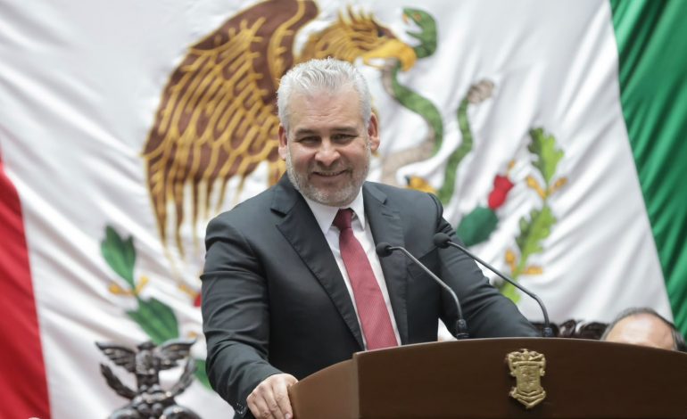Presenta Bedolla su 5° Informe: destaca 31 mil mdp invertidos en más de 4 mil obras en Michoacán.