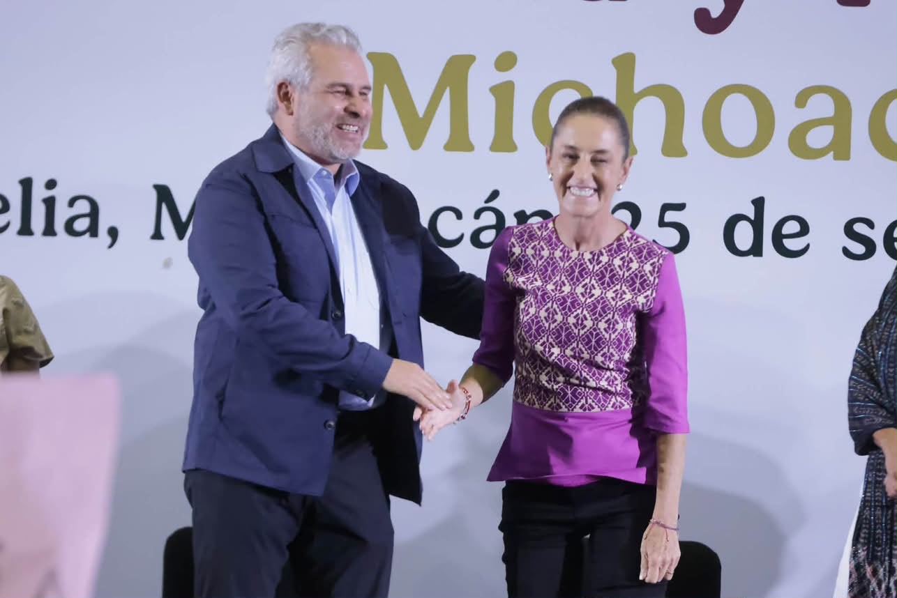 “No estás sola”: Bedolla respalda a Sheinbaum y destaca inversión histórica de 57 mil mdp para Michoacán.