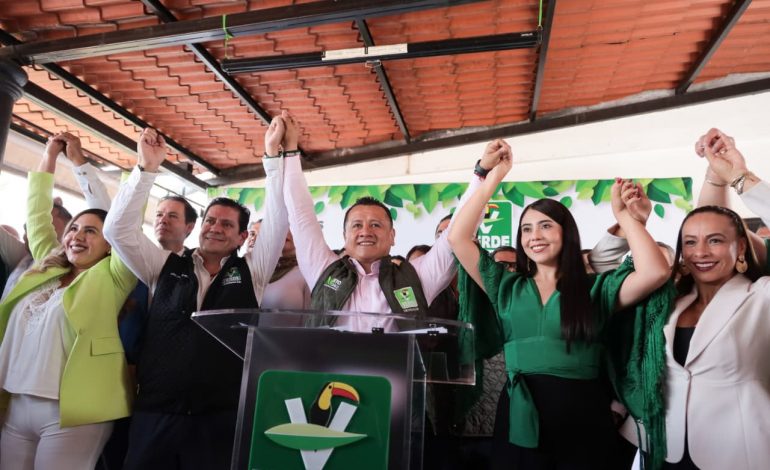 PVEM respalda a Carlos Torres Piña y destaca unidad de la militancia.