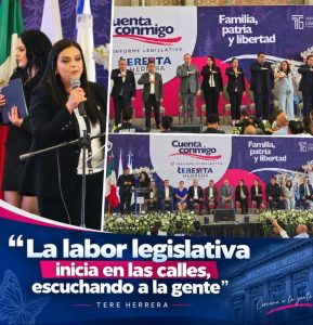 “La labor legislativa inicia en las calles, escuchando a la gente”: Tere Herrera<br>
