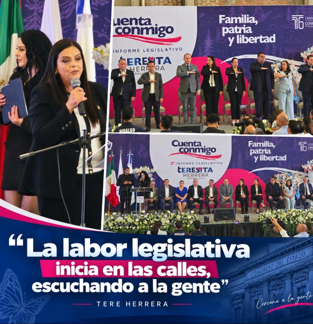 “La labor legislativa inicia en las calles, escuchando a la gente”: Tere Herrera
