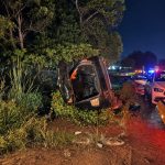 Choque múltiple en la México–Nogales, en Cd. Hidalgo, deja cuatro personas lesionadas; una fue hospitalizada
