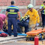 Dos heridos tras percance automovilístico en el kilómetro 16 de la Morelia-Pátzcuaro