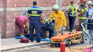 Dos heridos tras percance automovilístico en el kilómetro 16 de la Morelia-Pátzcuaro