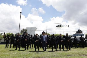 Con drones, unidades blindadas y tecnología, entra en acción el nuevo GOE en Michoacán: Bedolla