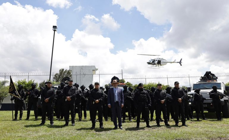 Con drones, unidades blindadas y tecnología, entra en acción el nuevo GOE en Michoacán: Bedolla