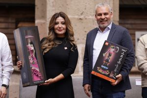Catrinas de barro de Capula, el nuevo set de LEGO; Bedolla destaca reconocimiento mundial