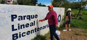 SOCIEDAD CIVIL ORGANIZADA  PRESENTE EN EL PARQUE LINEAL BICENTENARIO CON FAENA AMBIENTAL
