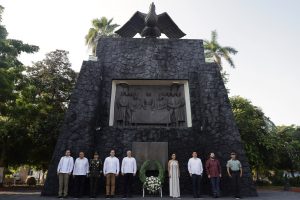Preside Bedolla el 212 Aniversario del Decreto de la Constitución de Apatzingán; llama a defender la soberanía nacional