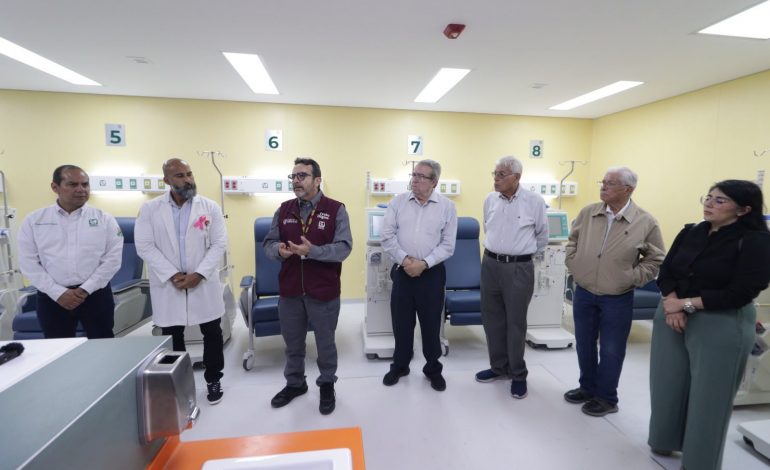 Concluye IMSS Michoacán Unidad de Hemodiálisis  del HGSZ No. 7 en La Piedad