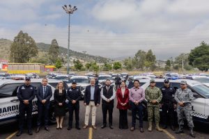 Refuerza Bedolla capacidad operativa de la Guardia Civil con 40 nuevas patrullas