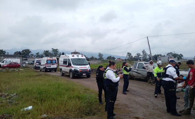 Atiende CRUM a lesionados tras colapso de cimbra en construcción en Morelia