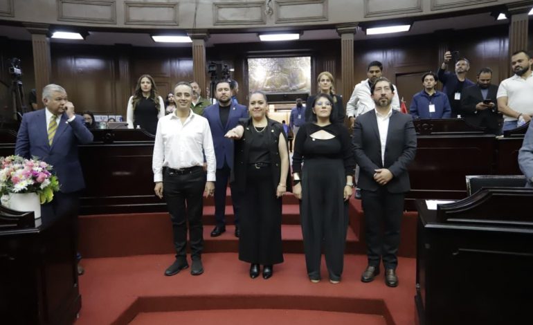 Ratifica Congreso del Estado a Liliana Gil García, como contralora interna del Poder Judicial de Michoacán