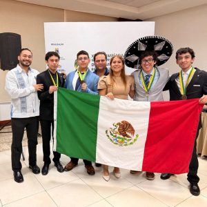 Estudiante del Cecytem gana medalla de bronce en Olimpiada Iberoamericana en Brasil