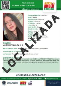 Localiza FGE a dos adolescentes reportadas como desaparecidas en Tarímbaro y Morelia