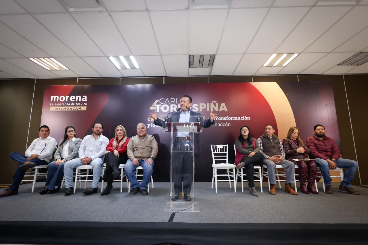 La transformación tiene respaldo ciudadano y se fortalece con la organización del pueblo: Torres Piña