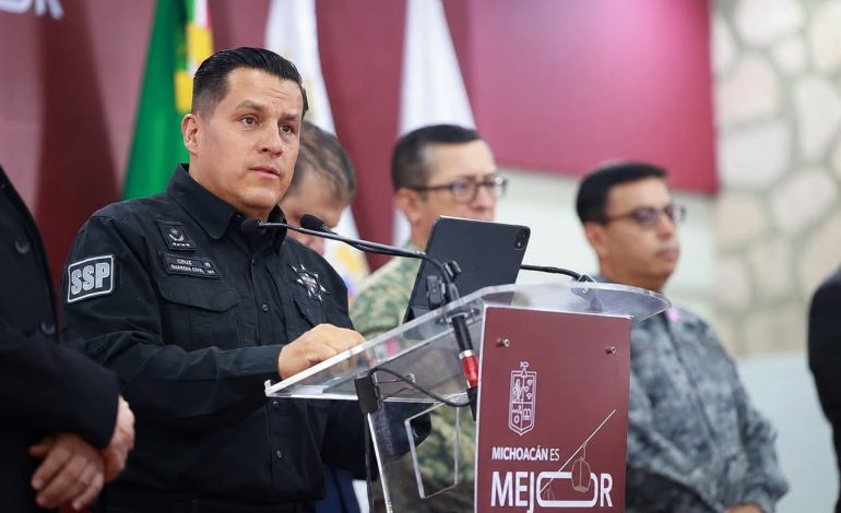 Deja septiembre 406 detenidos en Michoacán; destaca captura de “El Señor de la T”