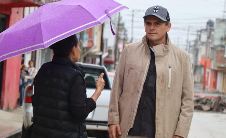 Supervisamos los avances en el mejoramiento de la calle Ignacio Zaragoza