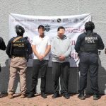 FGE detiene a dos hombres por delitos contra la salud y asegura arma de fuego durante cateos en Morelia