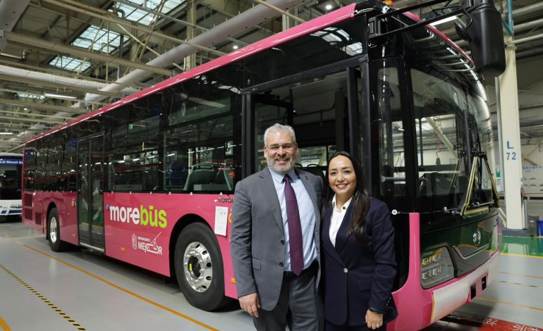 En enero llegan a Morelia unidades híbridas para el Morebús: Bedolla